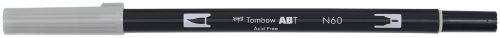 Tombow, TOMBOW Dual Brush Pen ABT N60 cool grey 6