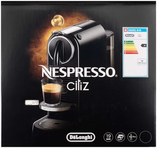 DELONGHI NESPRESSO, DELONGHI NESPRESSO Kapselkaffeemaschine CITIZ/EN-167.B