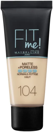 Maybelline Fit Me! Matte + Poreless Make-Up Nr. 104 Soft Ivory