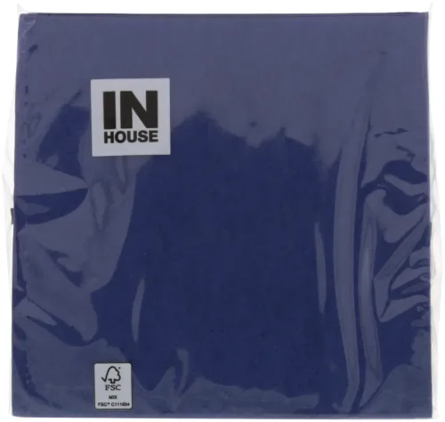 Inhouse Servietten dunkelblau 24cm 30 Stück