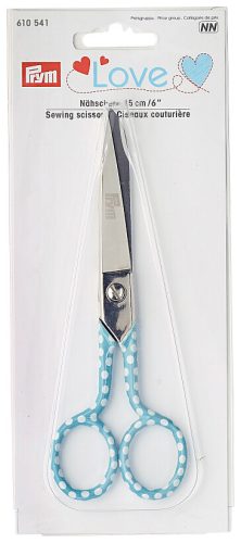 Prym, Prym Love N&auml;hschere, blau 15 cm, Karte 1 Stk.
