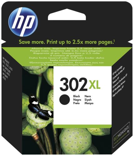 HP, HP Tintenpatrone 302XL schwarz F6U68AE OfficeJet 3830 480 Seiten