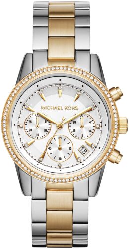 Michael Kors Uhr Chronograph Bryant Edelstahl Bicolor