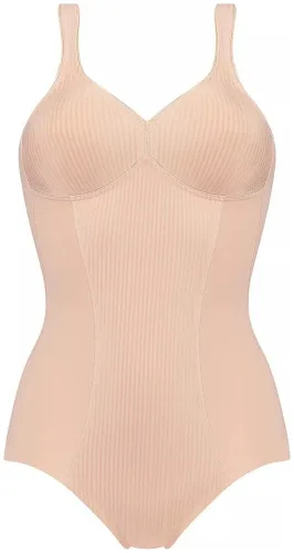 Triumph, Modern Soft + Cotton Body ohne Bügel, ungefüttert in beige