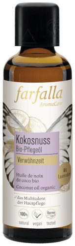farfalla, farfalla - Kokosnuss,Bio-Pflegeöl,Verwöhnzeit, 75 ml