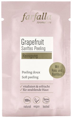 farfalla - GrapefruitReinigung,SanftesPeeling, 10x7 ml