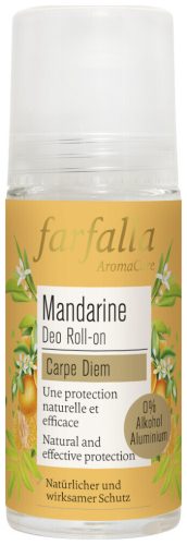 farfalla - Mandarine,ZitrusfrischerDeoRoll-on, 50 ml