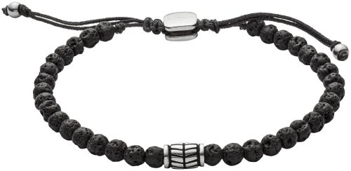 Fossil Jewels Fossil Herren Armband Black Semi-Precious