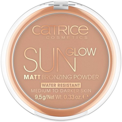 CATRICE, CATRICE - Sun Glow Mattes Bronzerpuder,  Sun Glow Matt Bronzing, 9.5G, Universal Bronze