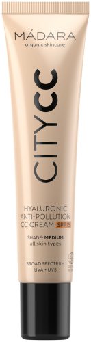 MÁDARA, MÁDARA City CC Hyaluronic Anti-Pollution SPF15 BB- & CC-Cream 40 ml MEDIUM