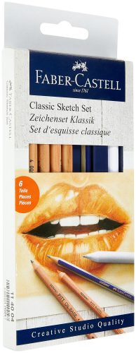 Faber-Castell, FABER-CASTELL Zeichenset Klassik 114004 Bleistift,Papier, Pitt Oil
