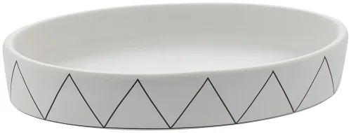 Diaqua, DIAQUA Seifenablage TRILLIUM weiss