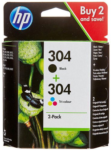 HP, HP Combopack 304 BK/color 3JB05AE DeskJet 2620 120/100 Seiten