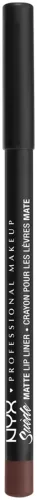 NYX-PROFESSIONAL-MAKEUP, NYX Professional Makeup Wedding Suede Matte Lipliner 1 g Nr. 55 - Cold Brew