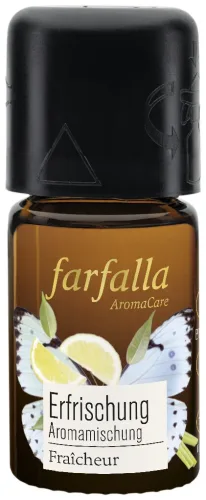 farfalla sei erfrischt, Zitrone, Erfrischung Aromamischung, 5ml