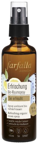 farfalla, FARFALLA Bio-Raumspray sei erfrischt Zitrone 75 ml