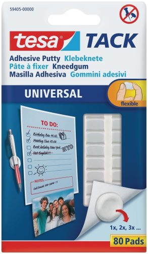 tesa, TESA Powerstrips Tack 594050000 universal 80 Pads
