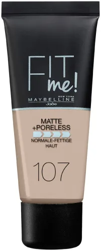 Maybelline NY Fit Me Matte und Poreless Make Up Nr. 107 Rose Beige