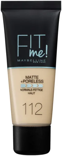 Maybelline NY Fit Me! Matte + Poreless Make-Up Nr. 112 Soft Beige