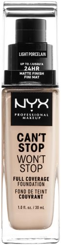 NYX-PROFESSIONAL-MAKEUP, NYX Professional Makeup Wedding Can't Stop Won't Stop 24-Hour Foundation 30 ml 02 - LIGHT PORCELAIN