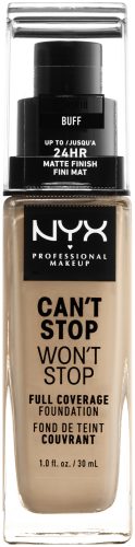 NYX Professional Makeup Can't Stop Won't Stop Foundation, Buff