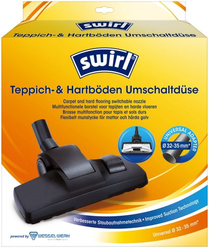 Swirl, Swirl Bodendüse "Teppich- und Hartböden Umschaltdüse"