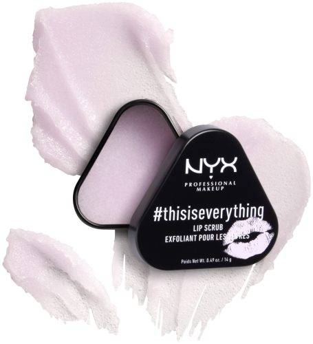 NYX-PROFESSIONAL-MAKEUP, NYX Professional Makeup This Is Everything Lip Scrub Lippenpeeling 14 g Silber