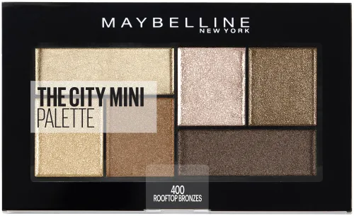 Maybelline NY City Mini Lidschatten Palette 400 Rooftop Bronzes