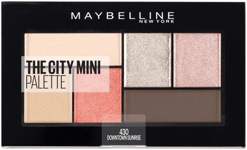 Maybelline New York The City Mini Lidschatten Palette 430 Downtown Sunrise, 6.0g
