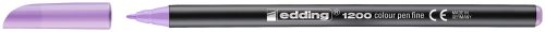 edding, EDDING Faserschreiber 1200 0,5-1mm 1200-087 Pastell, beerig lavendel