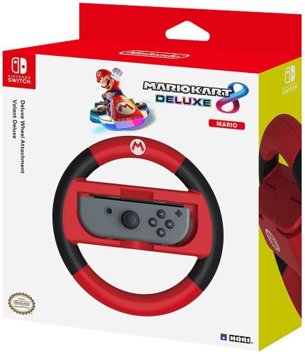 Hori - Deluxe Wheel Attachment Mario, Gaming-Lenkrad