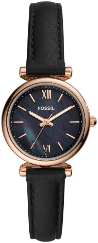 Fossil - Analoguhr, Carlie, 28mm, Black