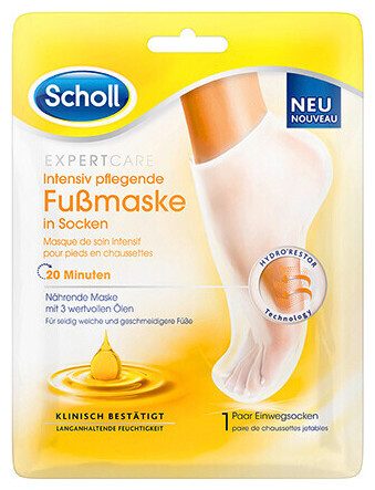 Scholl - Fussmaske mit 3 Ölen (1 Paar)