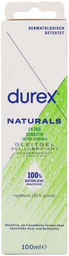 Durex, Durex Naturals Gleitmittel auf Wasserbasis, 100 ml - Amorana