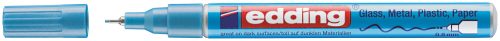 edding, Edding - Marker, 13.2X6X6CM, Hellblau