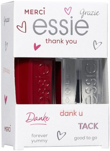 Essie - Gift Set Thank You, Set,  forever yummy & top coat good to go
