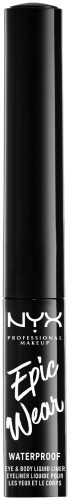 NYX-PROFESSIONAL-MAKEUP - Epic Wear Semi-Perma, Epc Wear Semi-Permanent Liquid Liner, BLACK