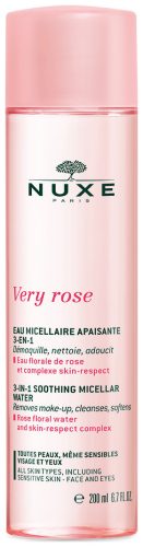 Nuxe, Nuxe - Very Rose - Beruhigendes Mizellen-Reinigungswasser, Very Rose Eau Micellaire, 200 ml