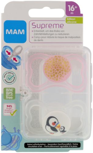 Mam - Schnuller, Zufallsauswahl,  Supreme Duo, 16-36Monate, Multicolor