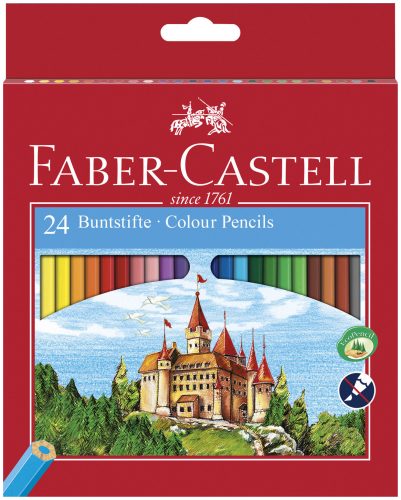 Faber-Castell, FABER-CASTELL Farbstifte Classic Colour 120124 24 Farben ass.