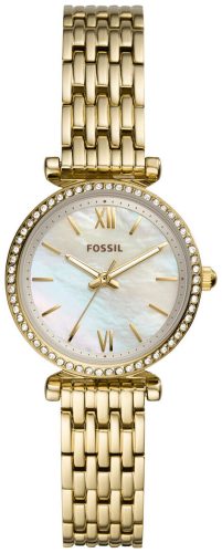 Fossil - Analoguhr, Carlie, 28mm, Goldfarben