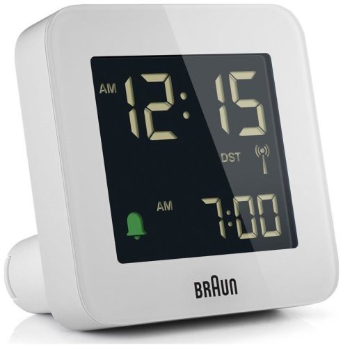 Braun - Digitalwecker, 75mm, Weiss