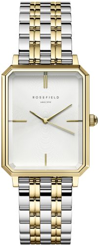Rosefield - Analoguhr, Octagon, 29mm, Zweifarbig