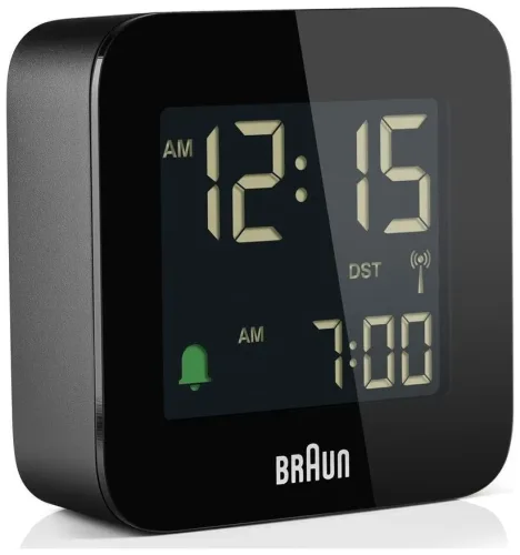 Braun - Digitalwecker, 57mm, Black