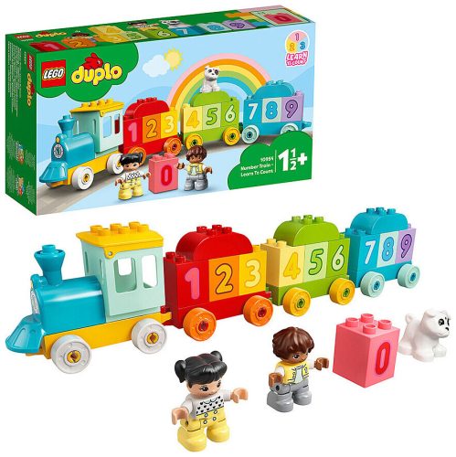 LEGO, 10954 DUPLO Zahlenzug - Zählen lernen, Konstruktionsspielzeug