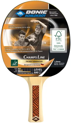 Donic-Schildkröt Tischtennisschläger Champs Line 300