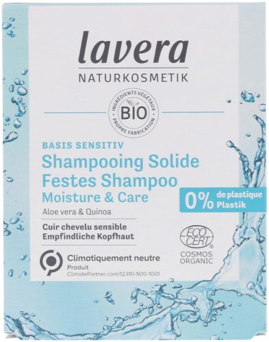 Lavera Festes Pflegeshampoo Basis Sensitiv Feuchtigkeit & Pflege 50g