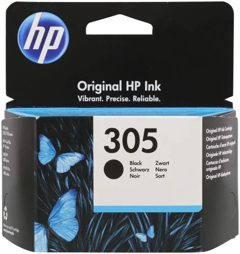 HP, Original Patrone 305, schwarz
