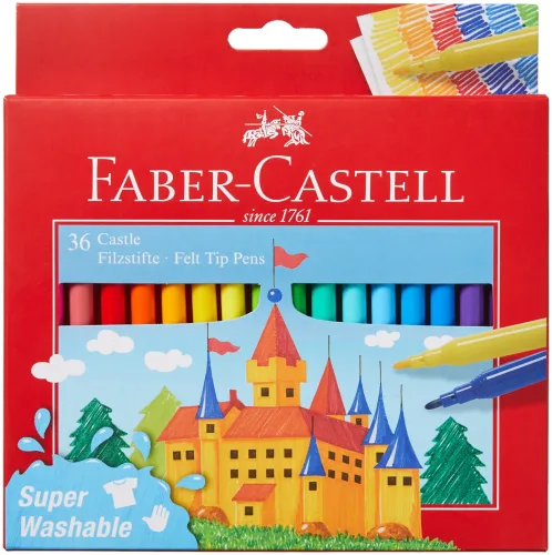 Faber Castell Filzstift Castle 36er Kartonetui