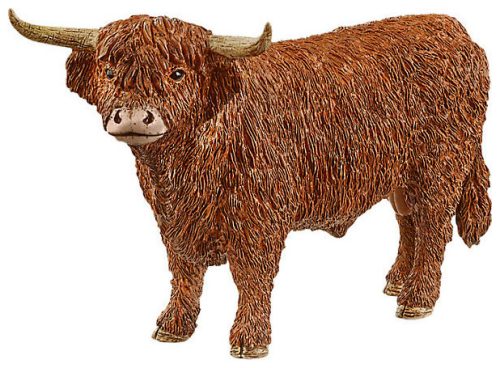 Schleich - 13919 Hochland Bulle, Multicolor